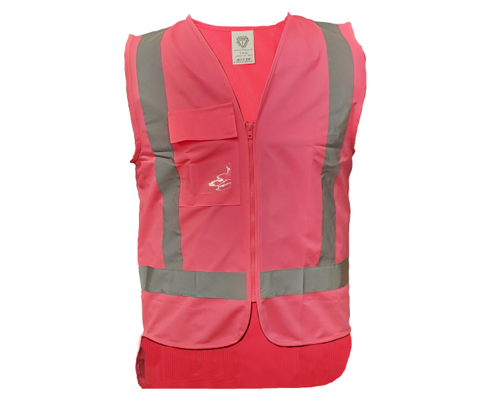 Caution Hi-Vis Taped Basic Safety Vest