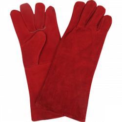 In2Safe Red Weld Glove Pair