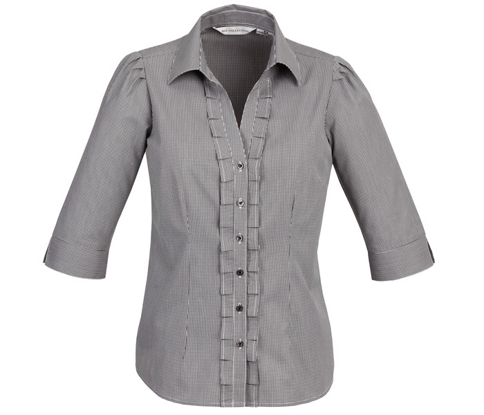 Biz Edge Womens 3/4 Sl. Shirt