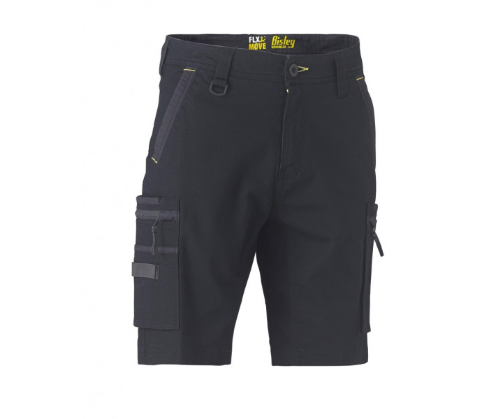 Bisley Flex & Move Utility Zip Stretch Shorts